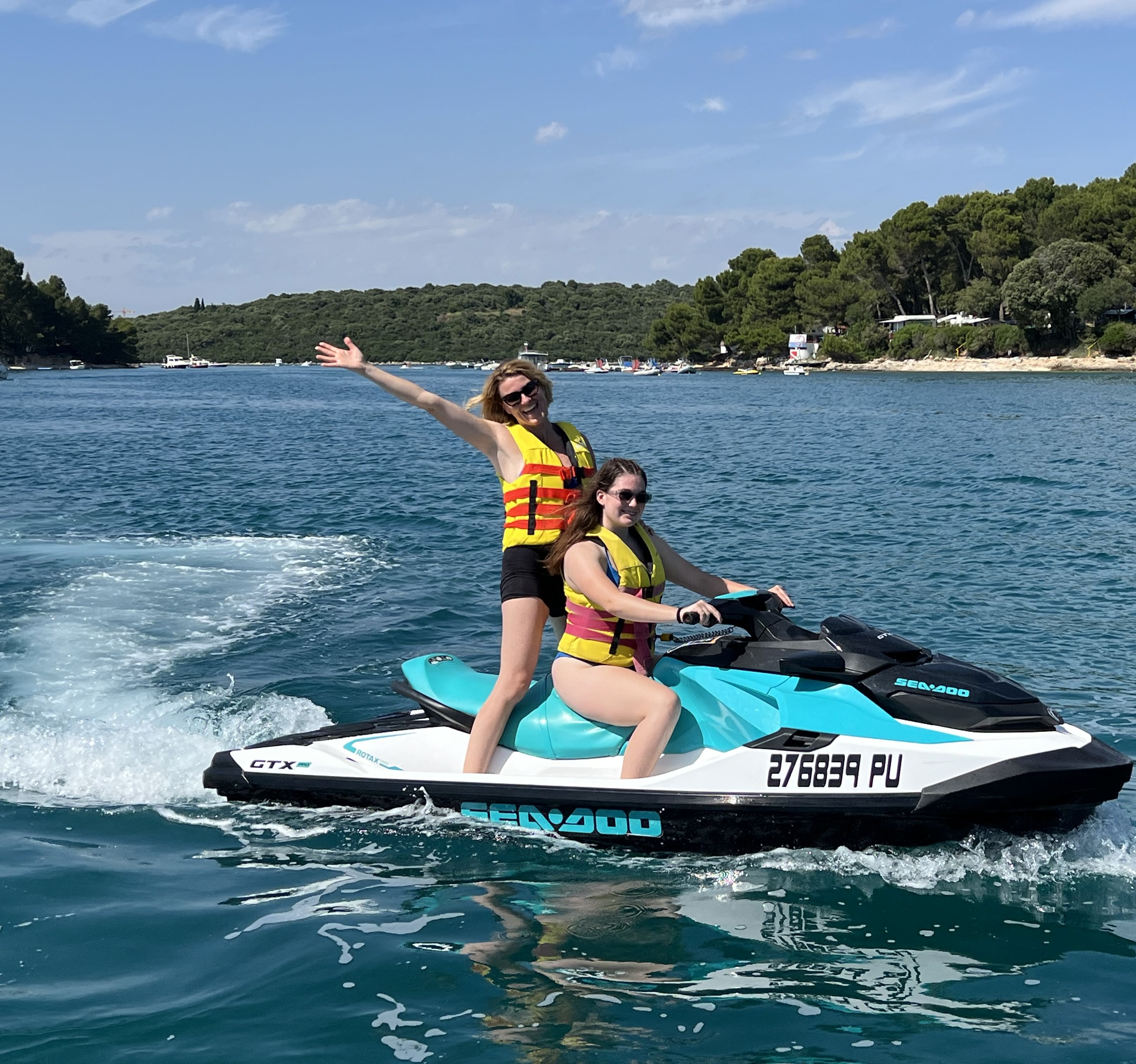 Rent a boat and jet ski in Medulin, Istria — Seafun Medulin