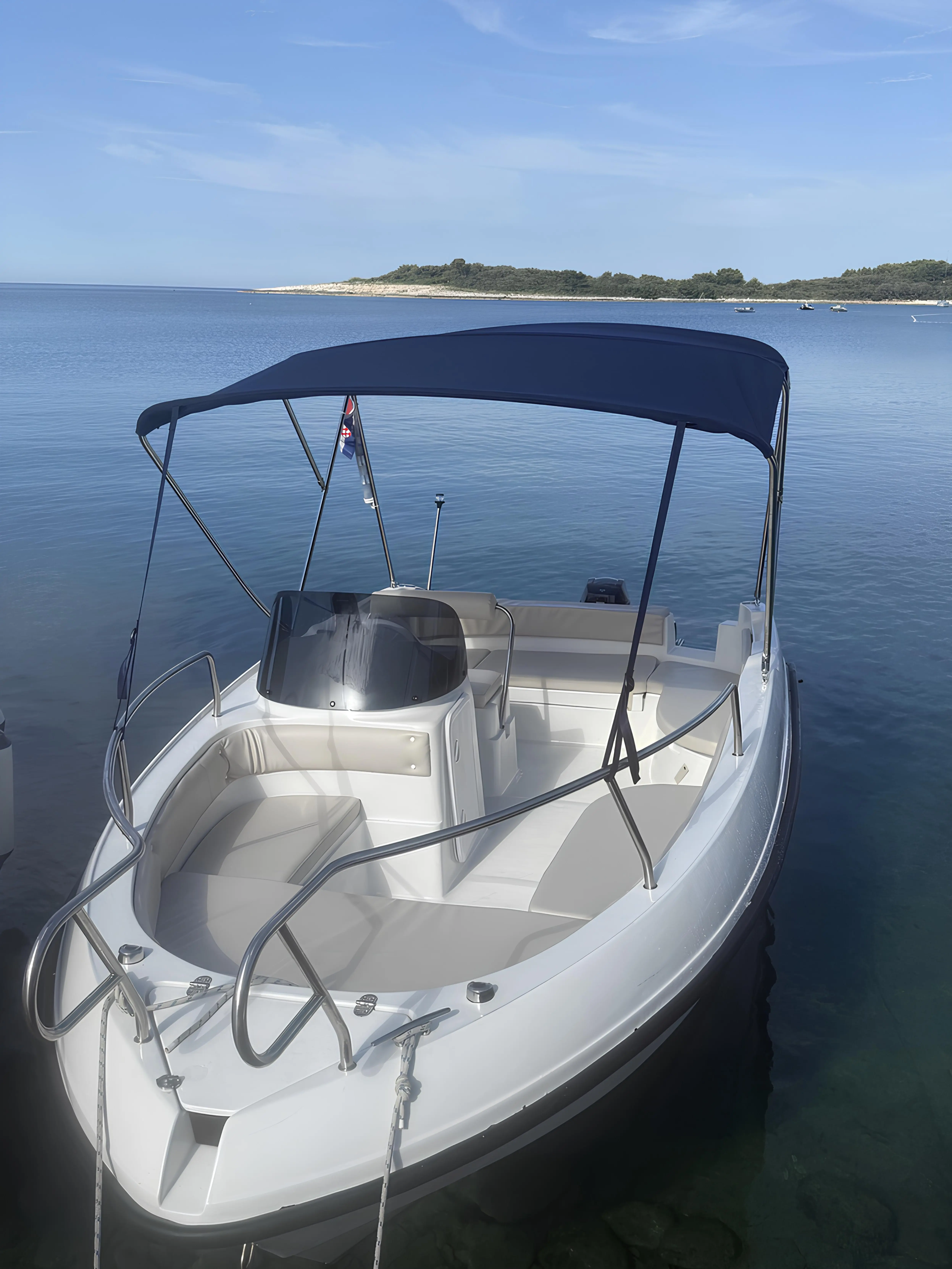 Boat Luka at Centinera Beach